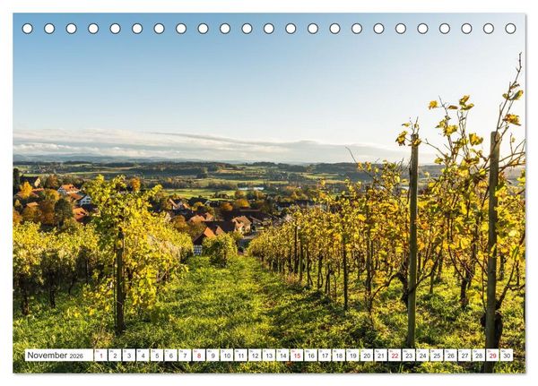 Produktbild: Kanton Thurgau (Tischkalender 2026 DIN A5 quer), CALVENDO Monatskalender