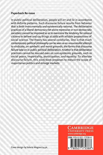 Produktbild: Rational Choice and Democratic Deliberation