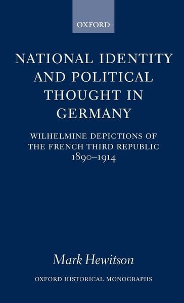 Produktbild: National Identity and Political Thought in Germany