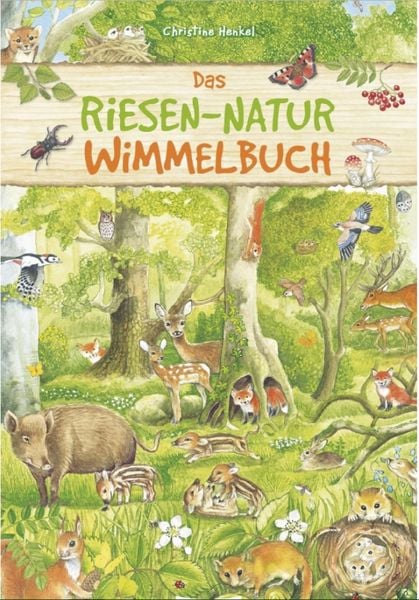 Produktbild: Riesen-Wimmelbuch: Das Riesen-Natur-Wimmelbuch