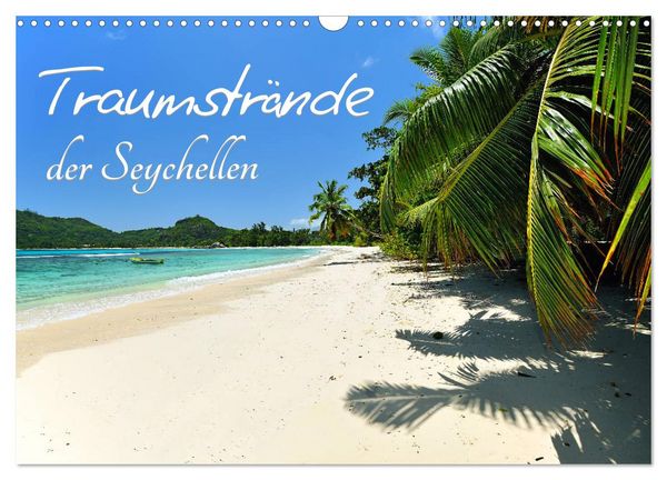 Traumstrände der Seychellen (Wandkalender 2026 DIN A3 quer), CALVENDO Monatskalender