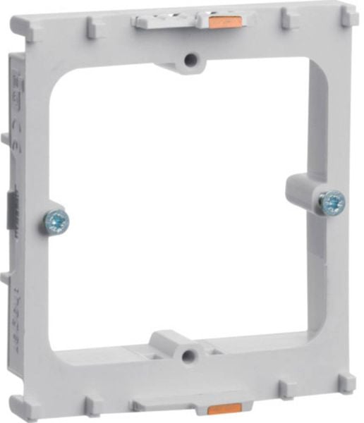 Produktbild: Hager GLT1511 Br&uuml;stungskanal Ger&auml;teeinbaudose (L x B) 71 mm x 64 mm 1 St. Lichtgrau (RAL 7035)