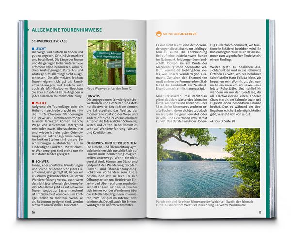 Produktbild: KOMPASS Wanderf&uuml;hrer Mecklenburgische Seenplatte, Land der 1000 Seen mit Nationalpark M&uuml;ritz, 55 Touren mit Extra-Tourenkarte