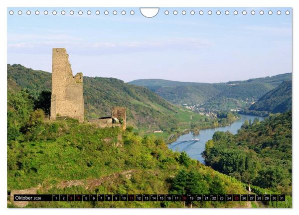 Produktbild: Entlang der Mosel (Wandkalender 2026 DIN A4 quer), CALVENDO Monatskalender
