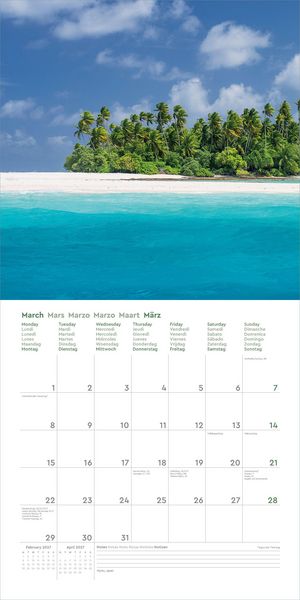 Produktbild: Trauminseln - KUNTH Broschurkalender 2027