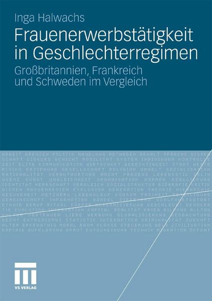 Produktbild: Frauenerwerbst&auml;tigkeit in Geschlechterregimen