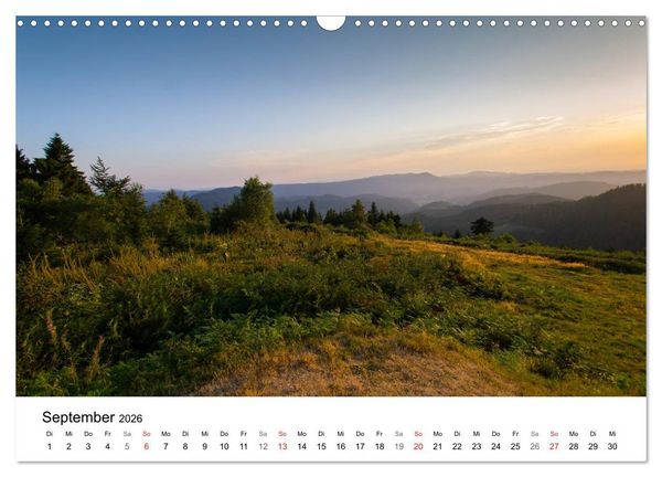 Produktbild: Naturerlebnis Nordschwarzwald (Wandkalender 2026 DIN A3 quer), CALVENDO Monatskalender