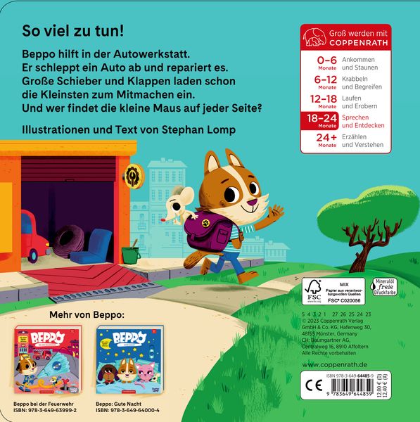 Produktbild: Beppo in der Autowerkstatt