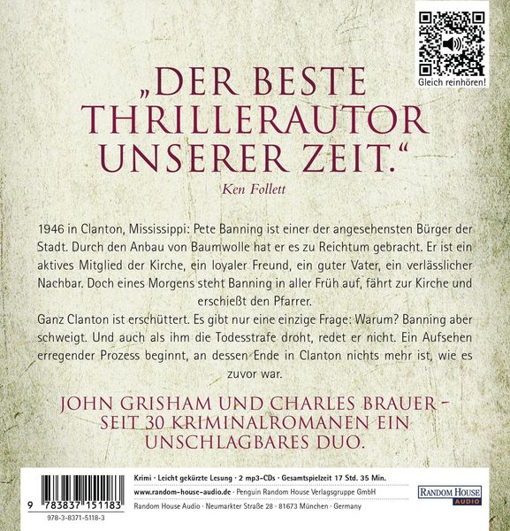 Produktbild: Das Bekenntnis