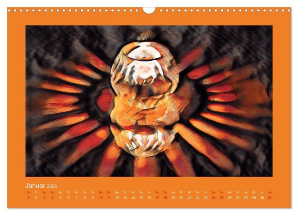 Produktbild: Hei&szlig; und Feurig (Wandkalender 2026 DIN A3 quer), CALVENDO Monatskalender