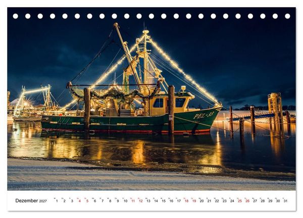 Produktbild: Pellwormer Ogenblicke, ein Streifzug durch ein Inseljahr (Tischkalender 2027 DIN A5 quer), CALVENDO Monatskalender