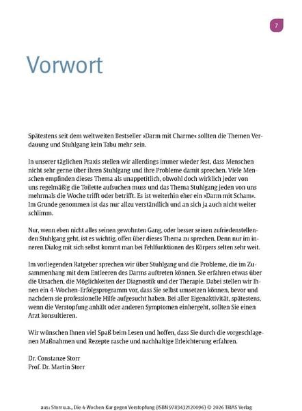 Produktbild: Die 4-Wochen-Kur gegen Verstopfung