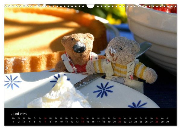 Produktbild: Der B&auml;rchenkalender 2026 (Wandkalender 2026 DIN A3 quer), CALVENDO Monatskalender
