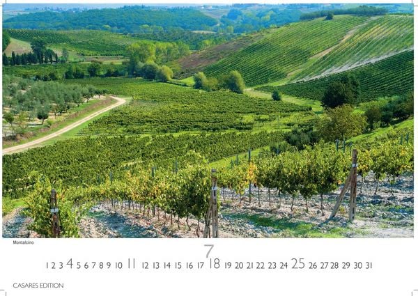 Produktbild: Toskana Kalender 2027 &ndash; Wandkalender | Fotokalender Italien 24x35 cm - mit malerischen Fotos der Toskana- Italien