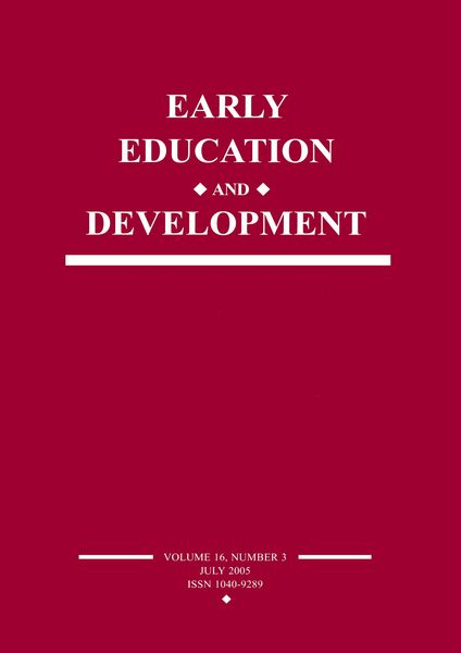 Produktbild: Early Education and Development