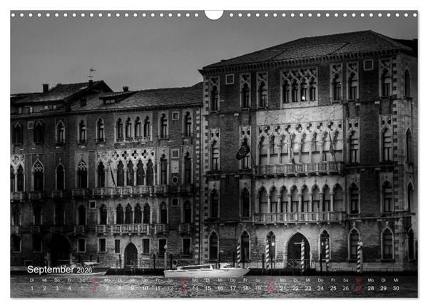 Produktbild: Venedig - Licht und Schatten (Wandkalender 2026 DIN A3 quer), CALVENDO Monatskalender