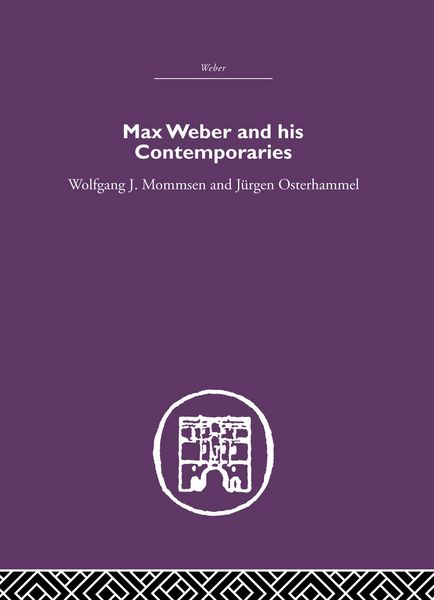 Produktbild: Max Weber and His Contempories
