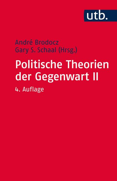Produktbild: Politische Theorien der Gegenwart II