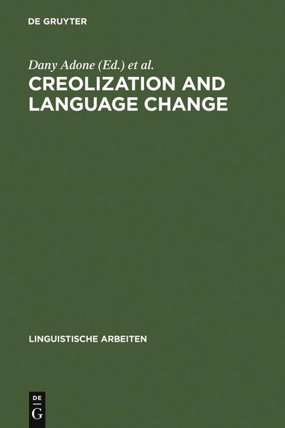 Produktbild: Creolization and Language Change
