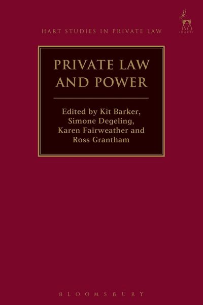 Produktbild: Private Law and Power