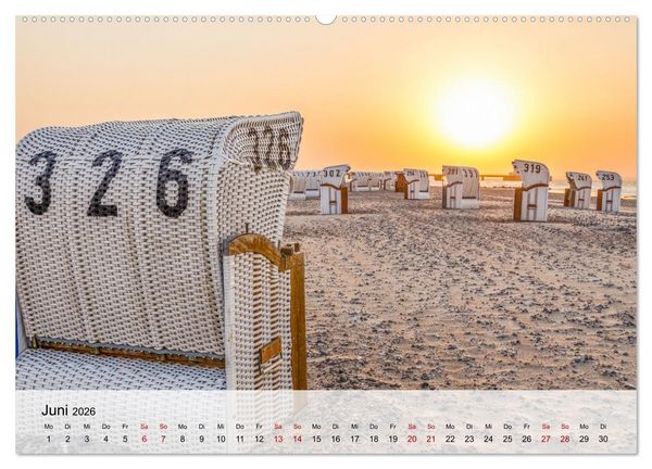 Produktbild: Schwedeneck Natur und Meer (Wandkalender 2026 DIN A2 quer), CALVENDO Monatskalender