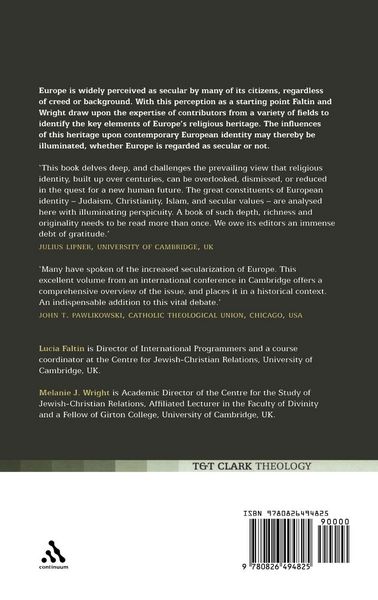 Produktbild: The Religious Roots of Contemporary European Identity