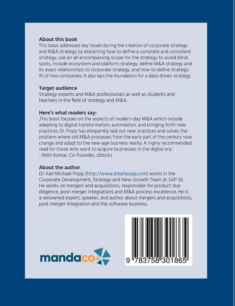 Produktbild: Automation of Mergers and Acquisitions