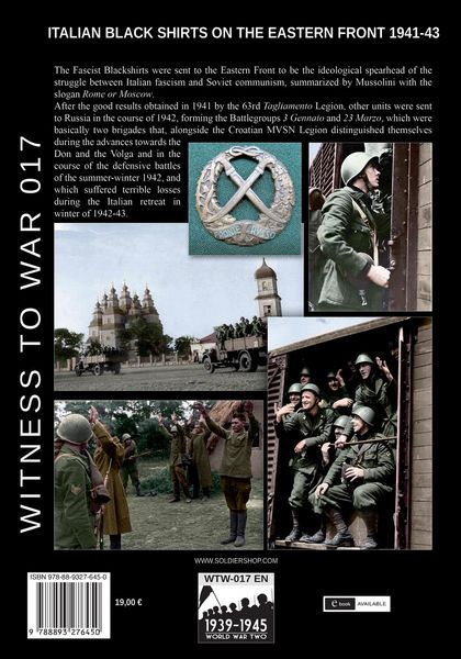 Produktbild: Italian black shirts on the Eastern front 1941-1943