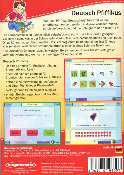 Produktbild: Deutsch Pfiffikus Grundschule