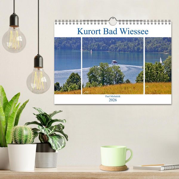Produktbild: Kurort Bad Wiessee (Wandkalender 2026 DIN A4 quer), CALVENDO Monatskalender