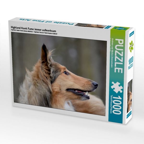 Highland Hawk Fame immer aufmerksam (Puzzle)