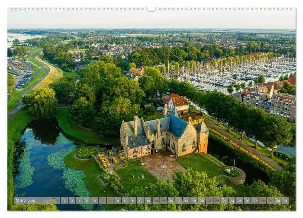 Produktbild: Ein Blick auf Medemblik (Wandkalender 2026 DIN A2 quer), CALVENDO Monatskalender
