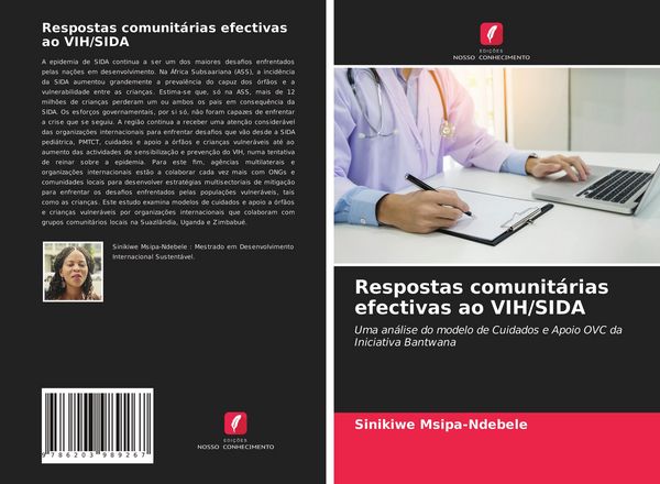 Produktbild: Respostas comunit&aacute;rias efectivas ao VIH/SIDA