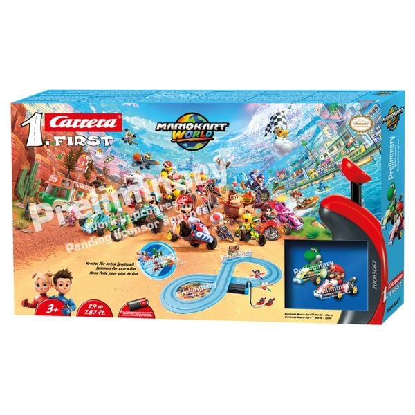 Carrera 1. First Rennbahn Mario Kart World Mario vs. Yoshi