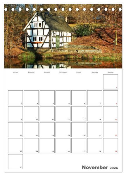 Produktbild: Das Siegerland (Tischkalender 2026 DIN A5 hoch), CALVENDO Monatskalender
