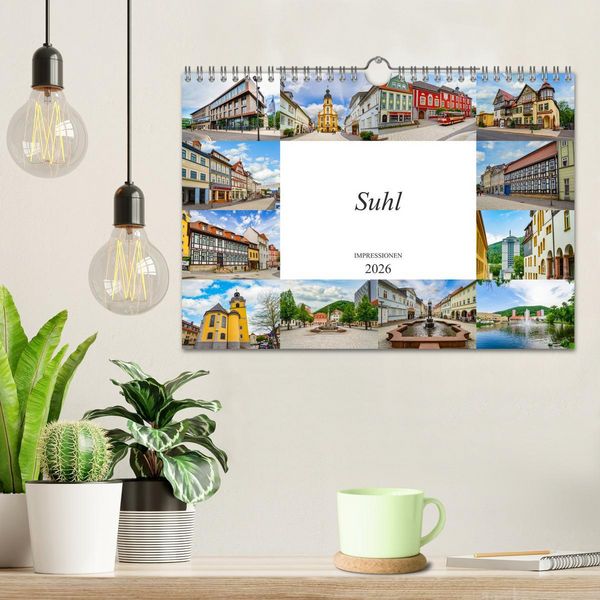 Produktbild: Suhl Impressionen (Wandkalender 2026 DIN A4 quer), CALVENDO Monatskalender