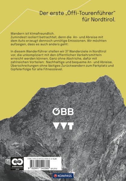 Produktbild: KOMPASS &Ouml;ffi Touren Nordtirol
