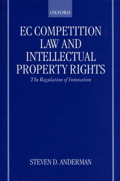 Produktbild: EC Competition Law and Intellectual Property Rights