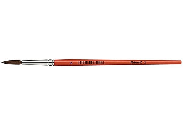 Produktbild: Pelikan Haarpinsel Sorte 23, Gr&ouml;&szlig;e 6, 1 St&uuml;ck