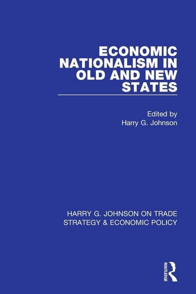 Produktbild: Economic Nationalism in Old and New States