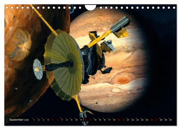 Produktbild: Auftrag im Weltall. Astronauten und Raumfahrt (Wandkalender 2026 DIN A4 quer), CALVENDO Monatskalender