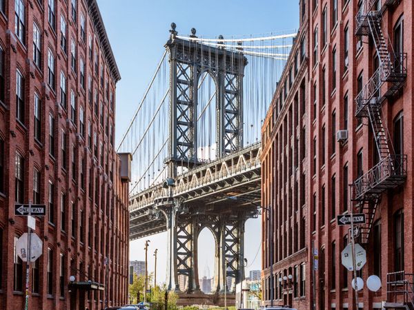 Produktbild: CALVENDO Puzzle Manhattan-Br&uuml;cke, New York | 1000 Teile Lege-Gr&ouml;&szlig;e 64 &times; 48 cm Foto-Puzzle f&uuml;r gl&uuml;ckliche Stunden