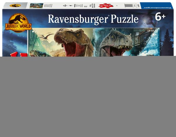 Produktbild: Ravensburger Kinderpuzzle 05690 - Urzeitliche Raubtiere &ndash; gro&szlig;es Bodenpuzzle mit 125 Puzzleteilen, f&uuml;r Puzzle-Freunde und Jurassic World-Fans ab 6 Jahren