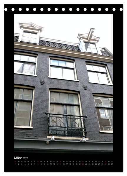 Produktbild: Amsterdam (Tischkalender 2026 DIN A5 hoch), CALVENDO Monatskalender
