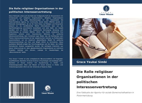 Produktbild: Die Rolle religi&ouml;ser Organisationen in der politischen Interessenvertretung