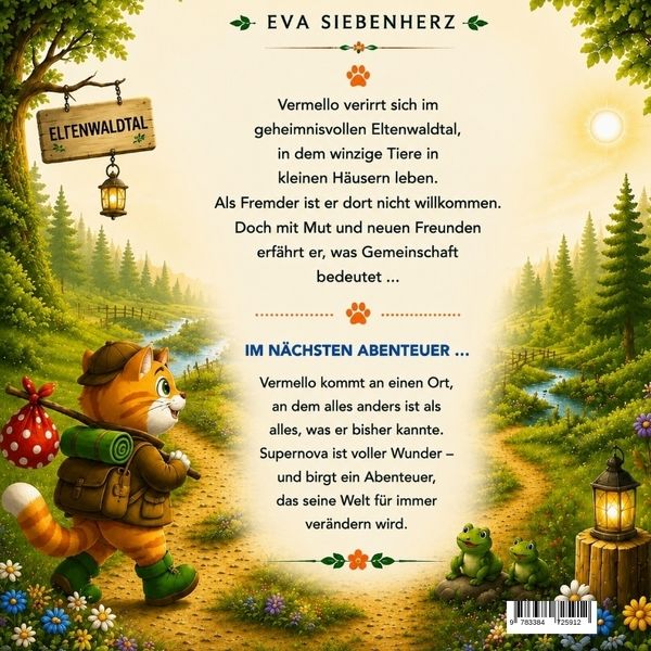 Produktbild: Im Eltenwaldtal - Band 6 der illustrierten Kinderbuchreihe &iquest;Kater Vermellos Reise durch Teuropia&iquest; - ein Abenteuer &uuml;ber Mut und Freundschaft