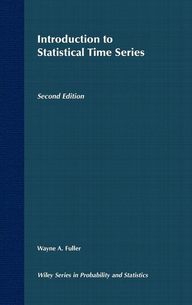 Produktbild: Introduction to Statistical Time Series