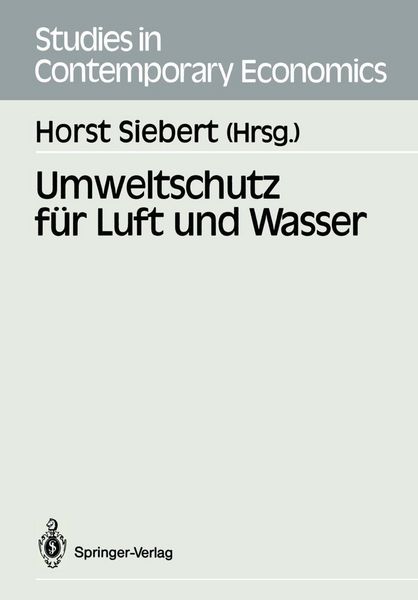 Produktbild: Umweltschutz f&uuml;r Luft und Wasser
