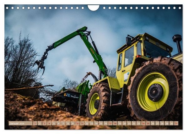 Produktbild: Moderne Landtechnik (Wandkalender 2026 DIN A4 quer), CALVENDO Monatskalender