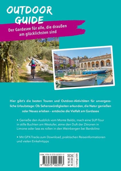 Produktbild: Marco Polo Outdoor Guide Reisef&uuml;hrer Gardasee